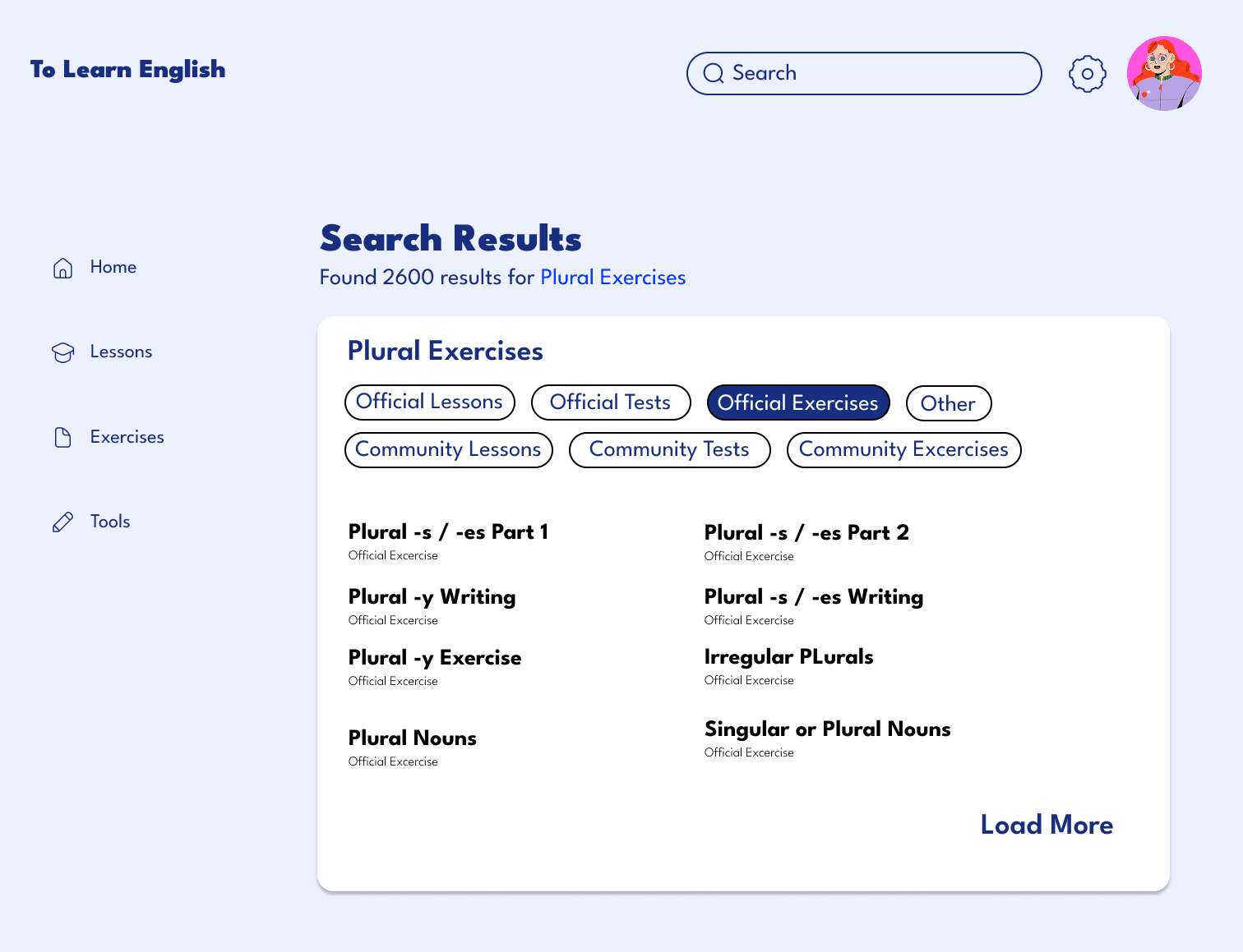 To Learn English Website Redesign - Image 35