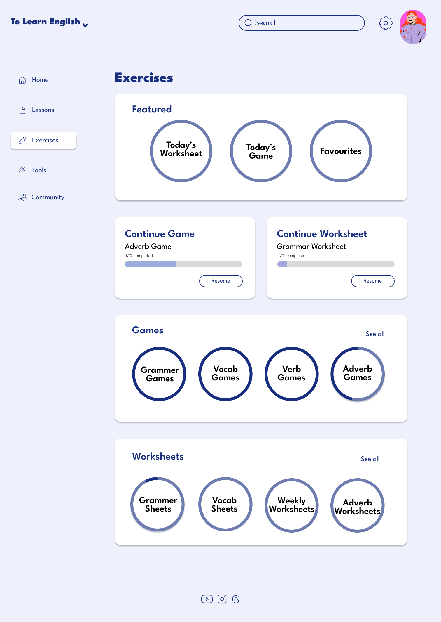 To Learn English Website Redesign - Image 29