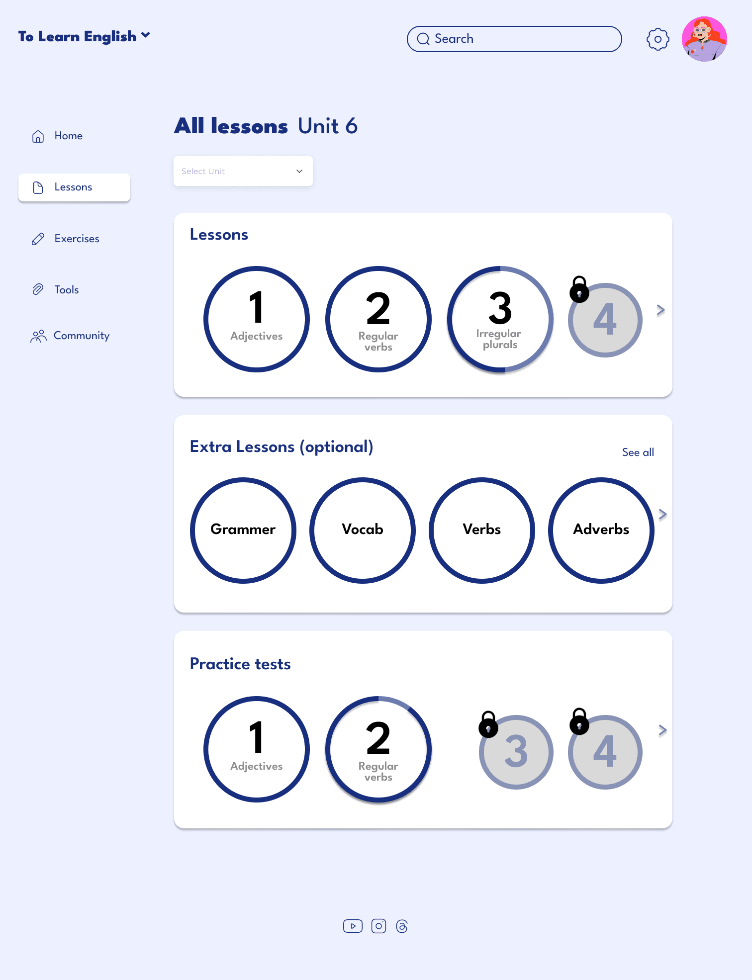 To Learn English Website Redesign - Image 33