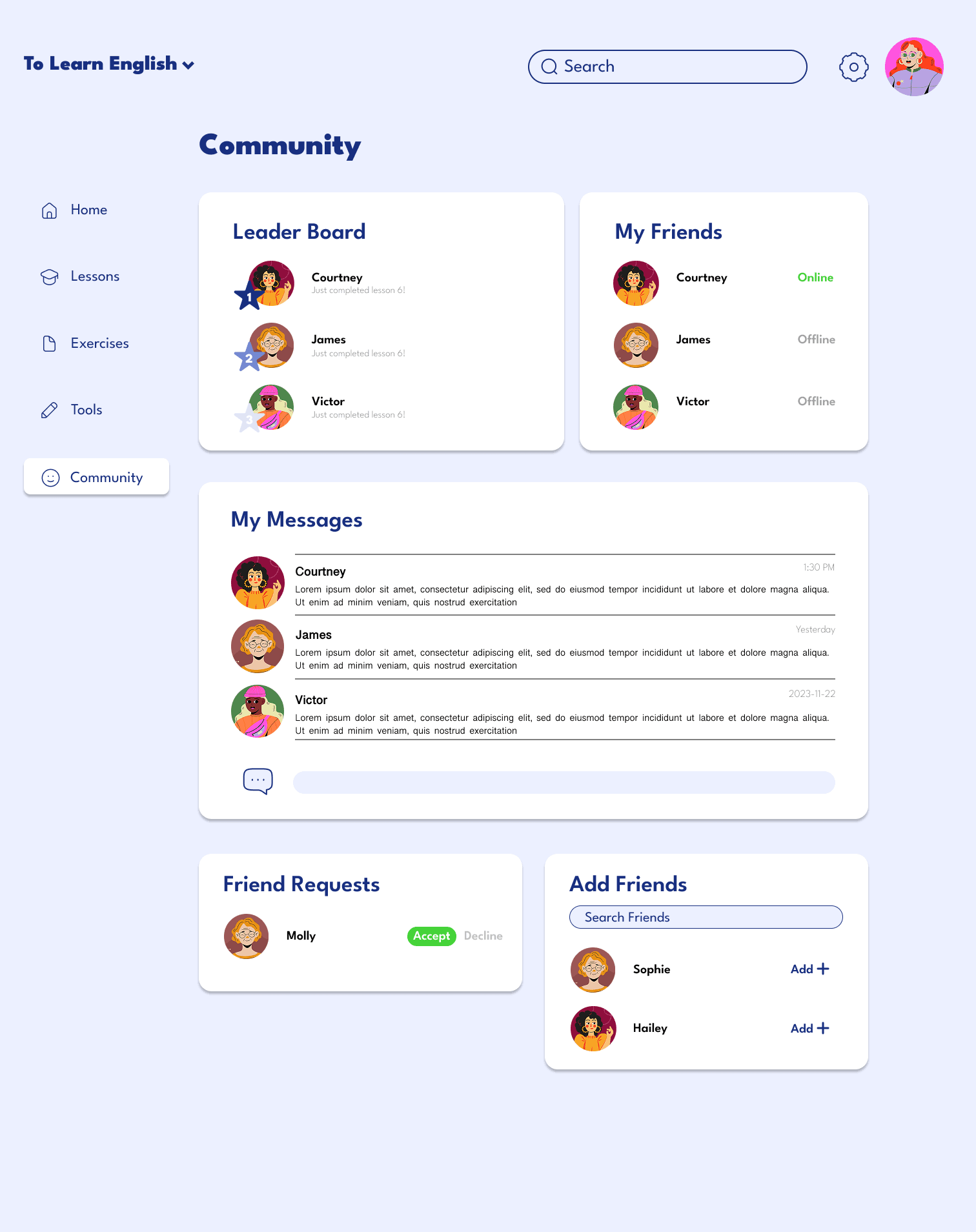 To Learn English Website Redesign - Image 25